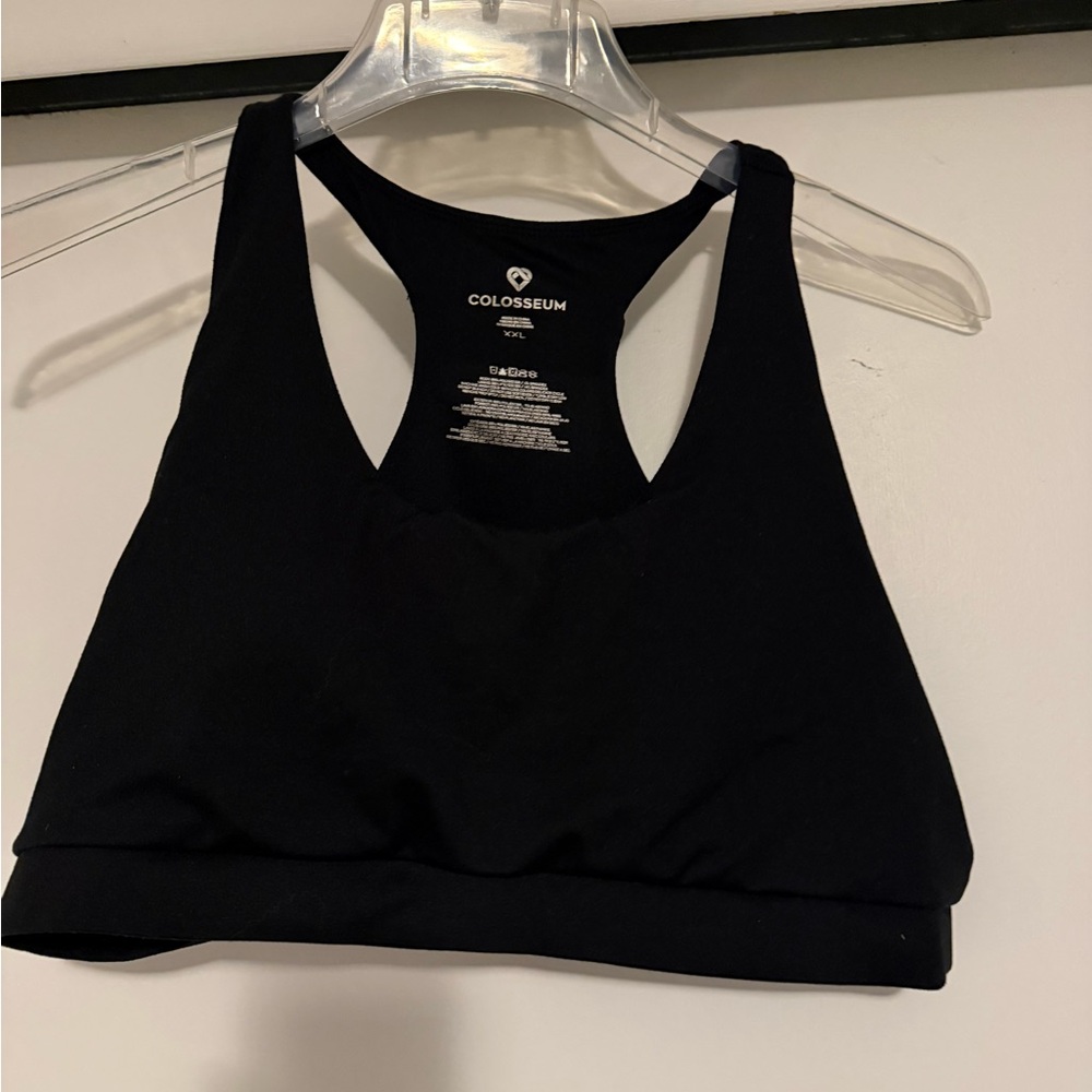 Colosseum Women's Black Sports Bra XXL